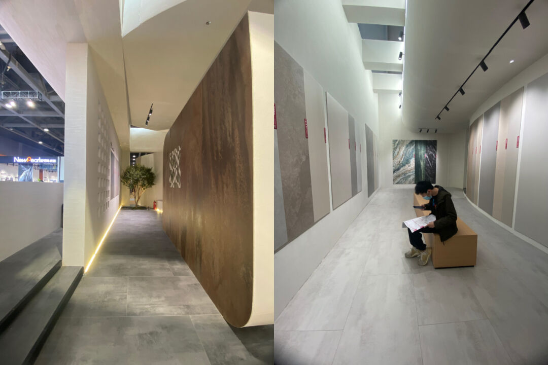 开云在线40+瓷砖岩板品牌表态广州设想周！谁的人气更旺？(图30)